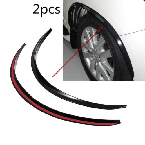 2PCS WHEEL ARCH GUARD TRIM / WHEEL ARCH PROTECTOR UNIVERSAL SOFT RUBBER