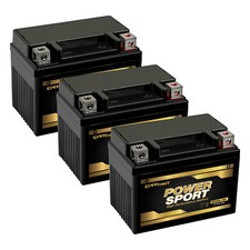 3 Pack - YTX4L-BS SLA Battery Replaces ATV Quad Motorcycle Scooter Moped