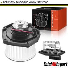 New HVAC Heater Blower Motor Resistor Kit for Chevy Tahoe GMC Yukon 97-00 Front