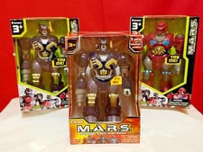 Walking Robot M.A.R.S. MARS CYBOTRONIX Motorized Attack Robo Squad Set Of 3