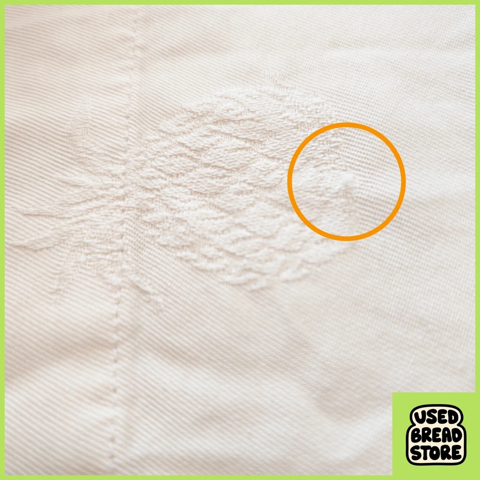 Camisa hawaiana de seda con botones Hilo Hattie | 2XL | Crema, marfil | piñas Foto 3 de 4