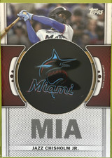 Jazz Chisholm Jr. #TLP-JC Prices | 2023 Topps Team Logo Patch