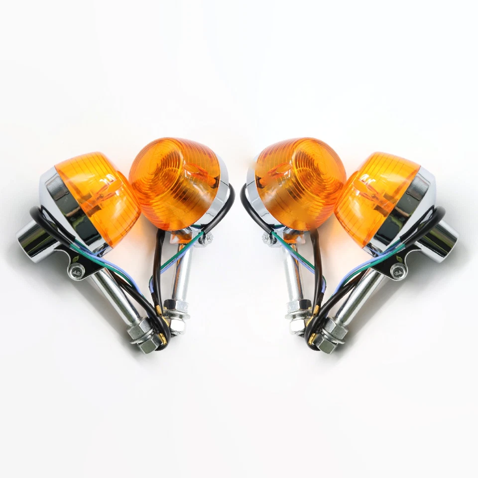Luces de señal de giro 4 piezas 33400-436-679 para Honda XL125 CL125S Scrambler CB125S Foto 2 de 4