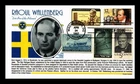 DR JIM STAMPS US COVER RAOUL WALLENBERG WWII FDC COMBO PANDA THERMOGRAPHED