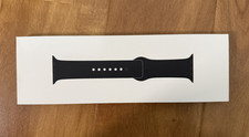 Genuine Apple Watch Sport Band Black 45mm 44mm 42mm 49mm Pin New Sealed