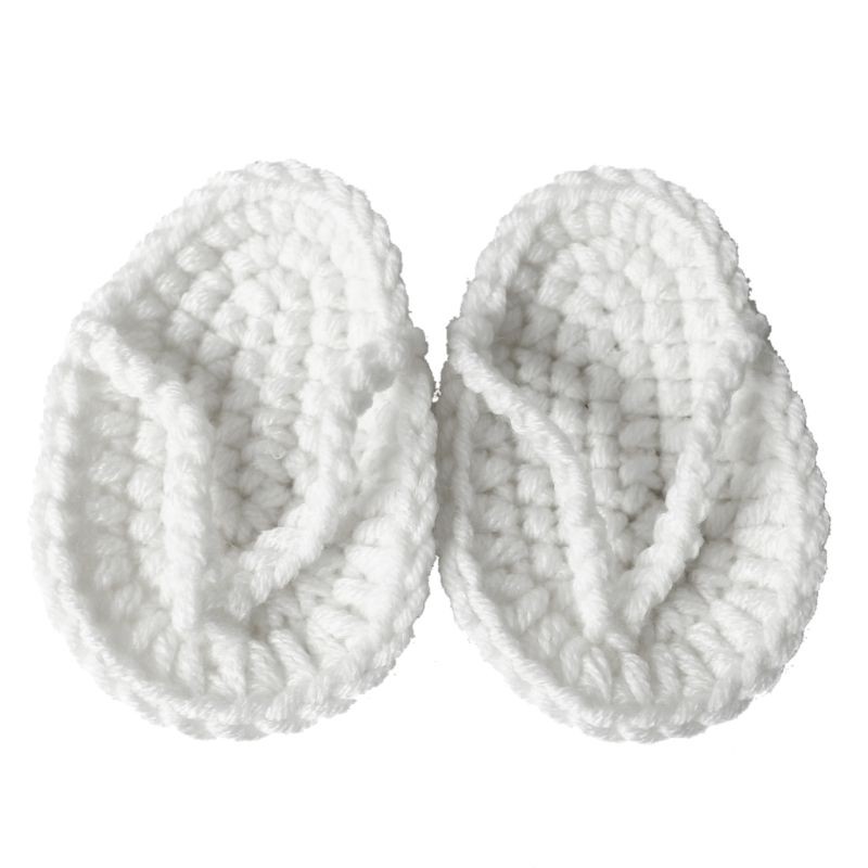 Handmade Slippers Mini Crochet Baby Cute Little Shoes