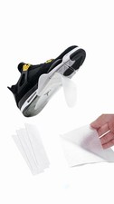 Sneaker Sole Protectors 4 Pack   Clear Self-Adhesive Shoe Sole Guard  Anti-Slip