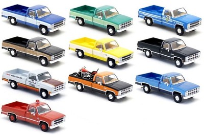 Brekina - Chevrolet C 20 GMC Sierra Grande USA Pickup Truck Auswahl - 1:87 H0