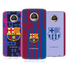 OFFICIAL FC BARCELONA 2021/22 CREST KIT SOFT GEL CASE FOR MOTOROLA PHONES
