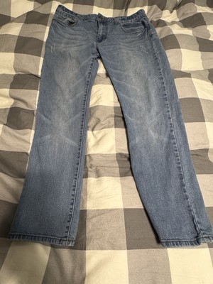 Carbon Slim Straight Jeans 34x30   Classic Blue Denim Comfort!