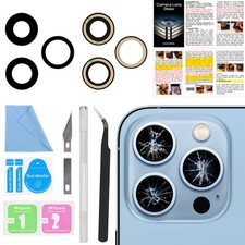 ASDAWN iPhone 13 Pro/Pro Max Back Camera Lens Glass Replacement Repair Kit