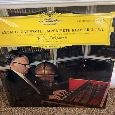 BACH WELL TEMPERED CLAVIER 1 KIRKPATRICK DGG ED1 Alle Hersteller 138844/5 2Lp NM