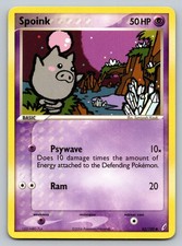 Spoink Pokemon Common [EX Crystal Guardians 62/100] Lightly Played on eBay