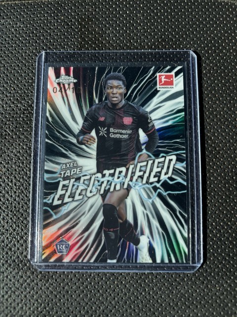 Axel Tape Electrified /10 RC 2025-26 Topps Chrome Bundesliga Bayer Leverkusen