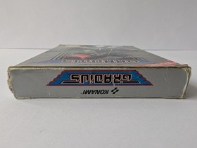 Gradius NES Complete Rare Good Con