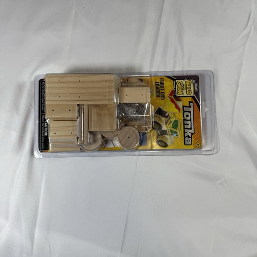 TONKA Front End Loader Lowe's Build And Grow Wood Model Kit - NEW - Picture 4 of 9