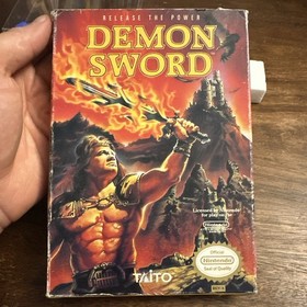 Demon Sword (Nintendo NES) Complete CIB - Tested - Authentic