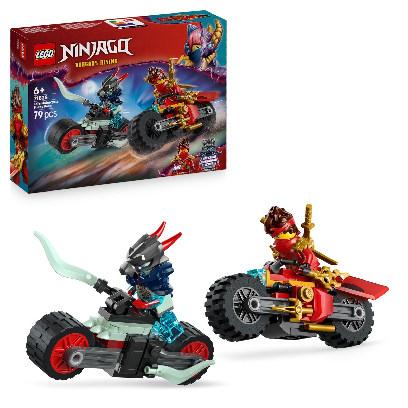 LEGO NINJAGO Kai s Motorcycle Speed Race Set - 2 - 3890₽