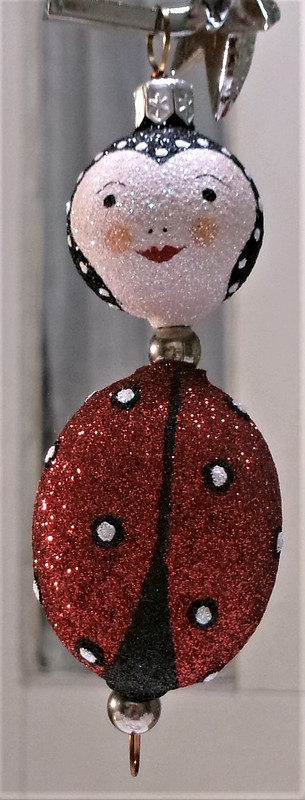 Patricia Breen Ornament - "KINLEY KINETICS - LADY CONNIE BUG"