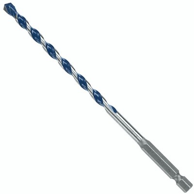 Bosch 5/32'' x 6'' Blue Granite Carbide Turbo Concrete Hammer Drill Bit HCBG02T