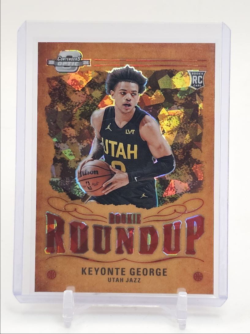KEYONTE GEORGE 2023-24 CONTENDERS OPTIC ROOKIE ROUNDUP RED ICE RC /175 Q5908