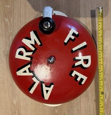 Vintage Rotary Fire Bell Hand Operated 
