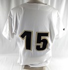 1996 Houston Astros Doug Drabek #15 Game Issued White Jersey Patch Removed 48 92 — photo 2
