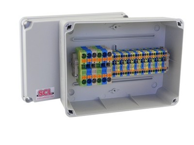 2,5/10 MM HUTSCHIENE PUSH-IN SCHRAUBENLOSE KLEMME VERBRAUCHEREINHEIT UMZUGSSET