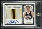TYLER HANSBROUGH 2009-10 NATIONAL TREASURES #212 PATCH AUTO CENTURY GOLD 8/25 RC