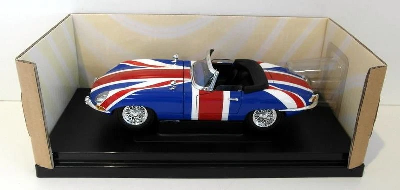 Ertl escala 1/18 diecast - 33543 Austin Powers Shaguar E-Type Jaguar Roadster Foto 2 de 4