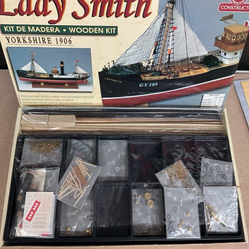 Constructo Modelismo Lady Smith Yorkshire 1906 Maßstab 1:90 Holzschiffsmodell - Bild 8 von 8