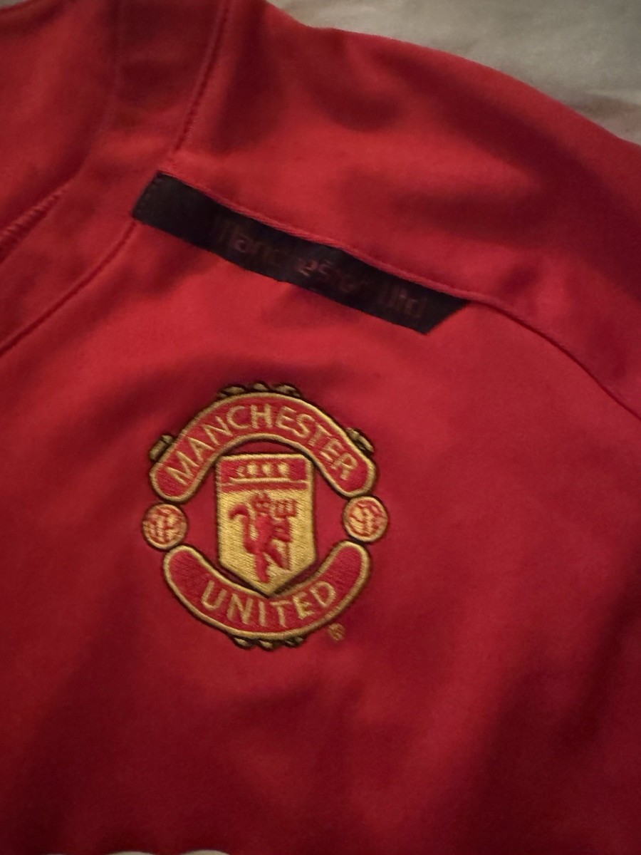 Nike Manchester United Mens Size XL Training Jersey AIG Sports 07