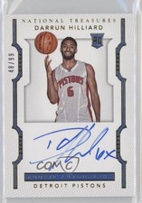 2015-16 Panini National Treasures Rookie 48/99 Darrun Hilliard #146 Auto 8p8