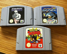 Thumbnail of ebay&reg; auction 168585582964 | Nintendo 64 PAL 3er BUNDLE: Star Wars Shadows of Empire, Jet Force, Pokémon Snap