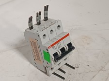ABB S273 K4A Circuit Breaker DIN Rail Mount 3-Pole 400VAC 4 Amp K-Curve