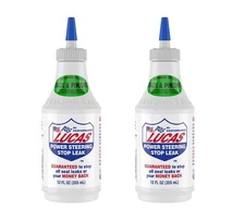 2 - Pack Lucas Oil 10008 Power Steering Fluid Stop Leak