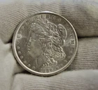 1889 US Morgan Silver Dollar $1 Choice AU