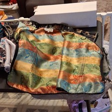 Black Satin Cheong-sam Dress with Dragon Pattern and Mandarin Collar