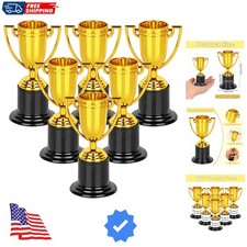 Mini Trophies,Gold Trophy Award, Plastic Trophies for Kids, 4 Inch Trophy Cup...