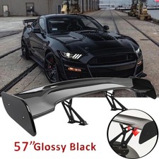 For Ford Mustang Gt Glossy Black 57 Rear Spoilerwing Truck Gt Style