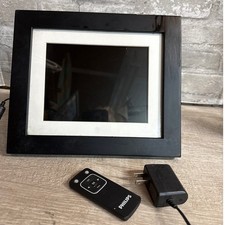 Vintage Insignia 8" Digital Picture Frame Black Includes Remote Control