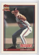 1991 Topps Factory Set Collector's Edition (Tiffany) John Farrell #664 p1b