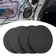 4x 6.5" Foam Speaker Enhancer Soundproof Gasket Self Sticky Speaker Baffle