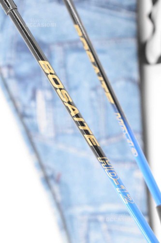 Raquette De Volant Comme Neuf Bosate Hd-12 Bleu Noir Avec Sac - Photo 3 sur 3