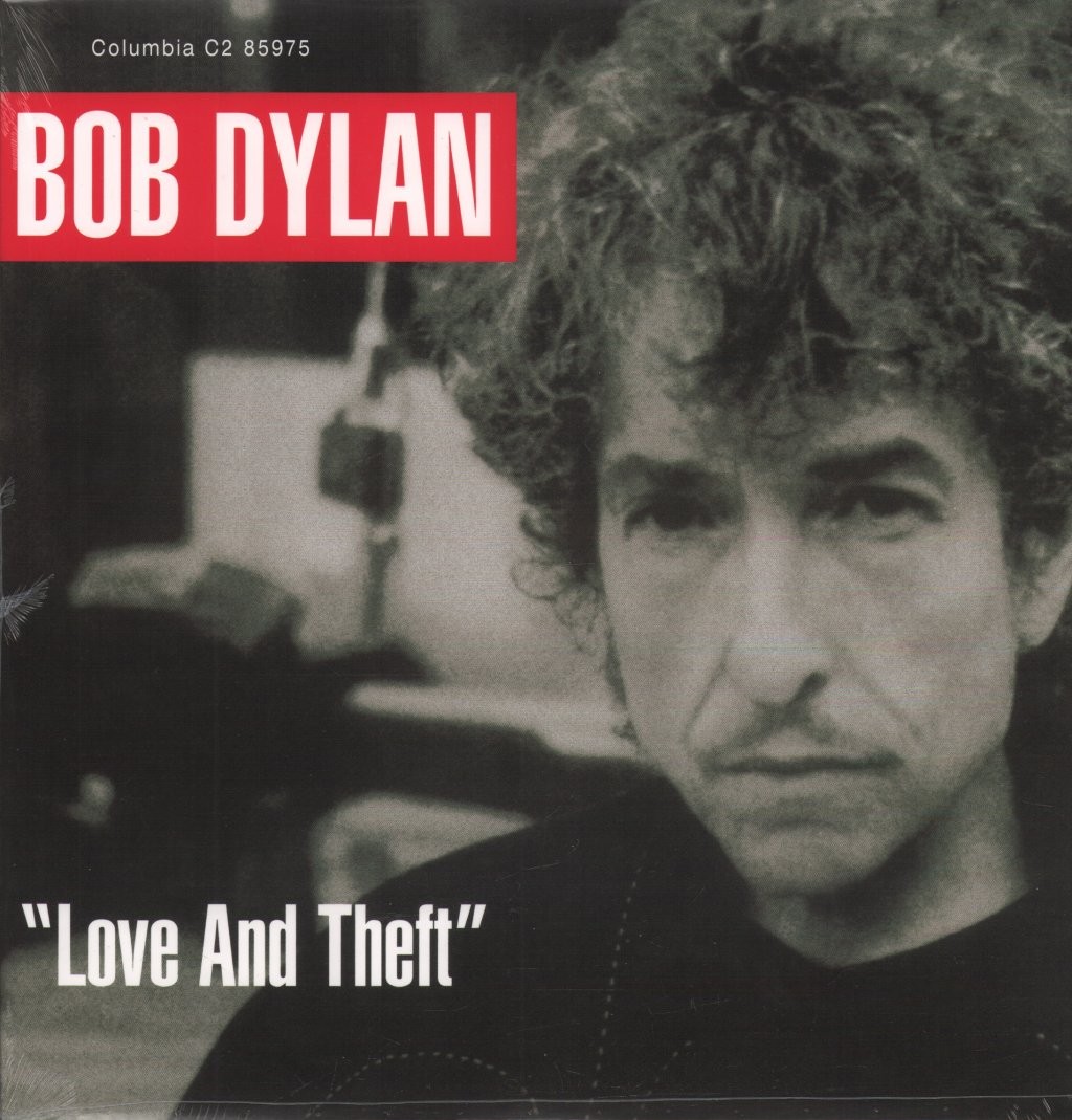 Bob Dylan Love and Theft double LP vinyl Europe Columbia 2017 2LP heavy vinyl