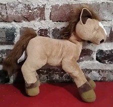 Animal Alley Horse Pony Brown White Plush Toys R Us Stuffed Toy Animal