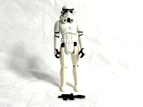 Vintage Kenner Star Wars Stormtrooper Figure 1977 Hong Kong Complete No Repo