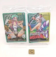 Yamato & Bonney OP07-019 L Promo Gold Text Lecafig WEEKLY Jump ONE PIECE Card JP