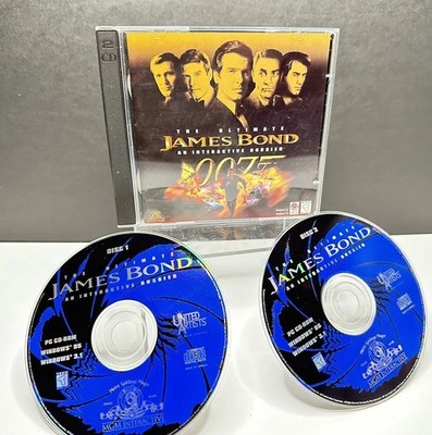 PC The Ultimate James Bond 007: An Interactive Dossier (2CD,) Windows 3.1 / 95