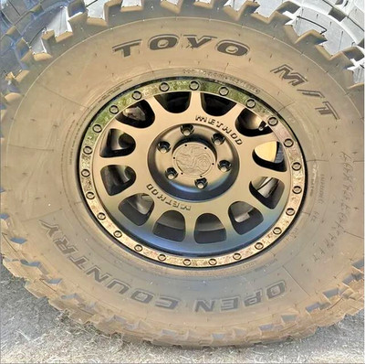 Custom Method Wheel Topography Topo Style Center Caps Face (top) NV305
